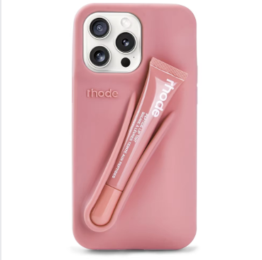 Phone Cases With Lip Gloss Holder 3D TPU Silicone Phone Case Lip Gloss Make up Holder Phone Cover